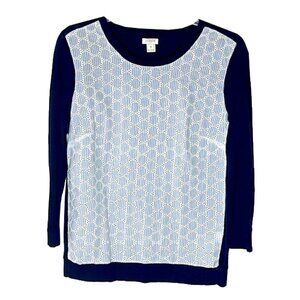 ❤️ J CREW Long Sleeve Top Size S